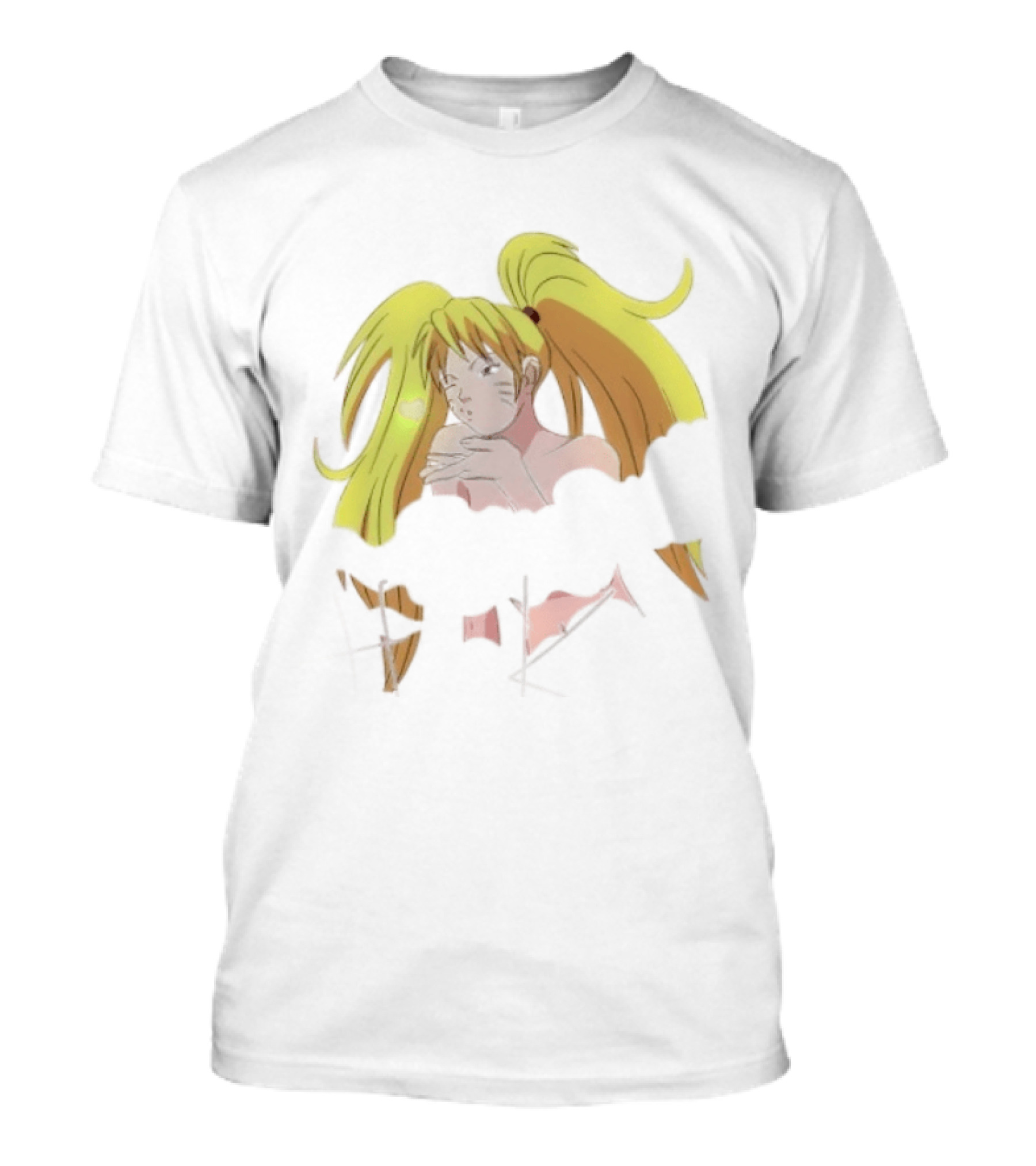 Best Hoe Kage Naruto Uzumaki Anime Hokage Manga Hair T-Shirt