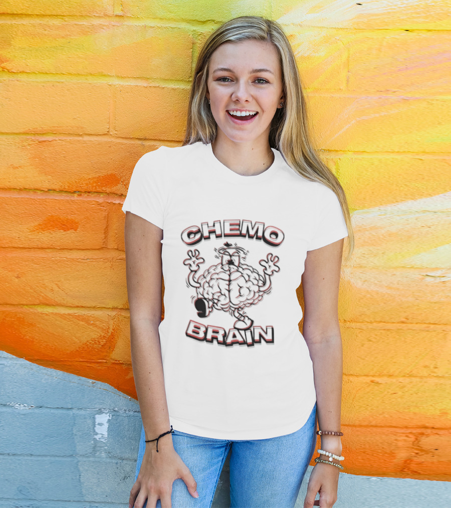 Chemo Brain Pink Social Club Cancer Hater T-Shirt