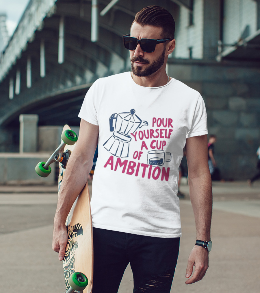 Dolly Parton Pour Yourself A Cup Of Ambition Coffee Maker And T-Shirt