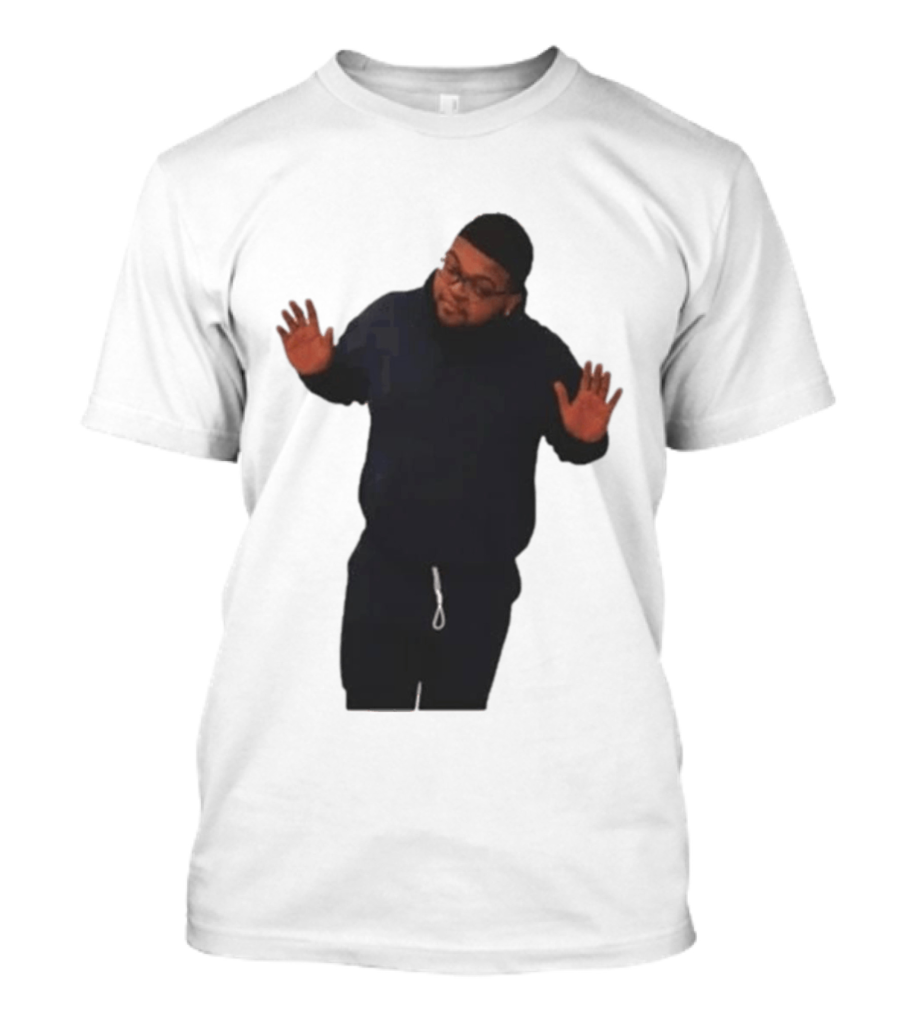 Druski Hands Up Viral Meme Pose T-Shirt