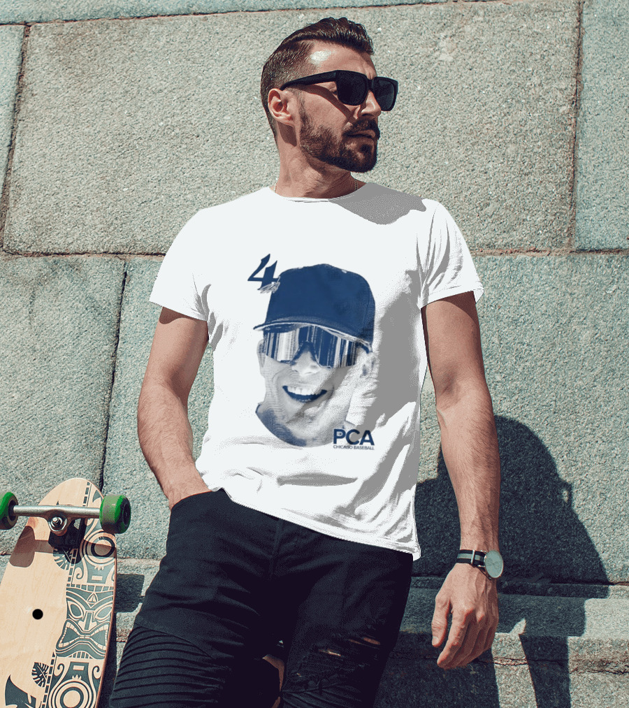 PCA 4 Pete Crow Armstrong Chicago Cubs Baseball T-Shirt