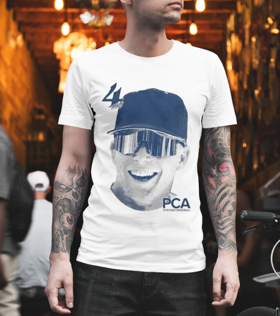 PCA 4 Pete Crow Armstrong Chicago Cubs Baseball T-Shirt