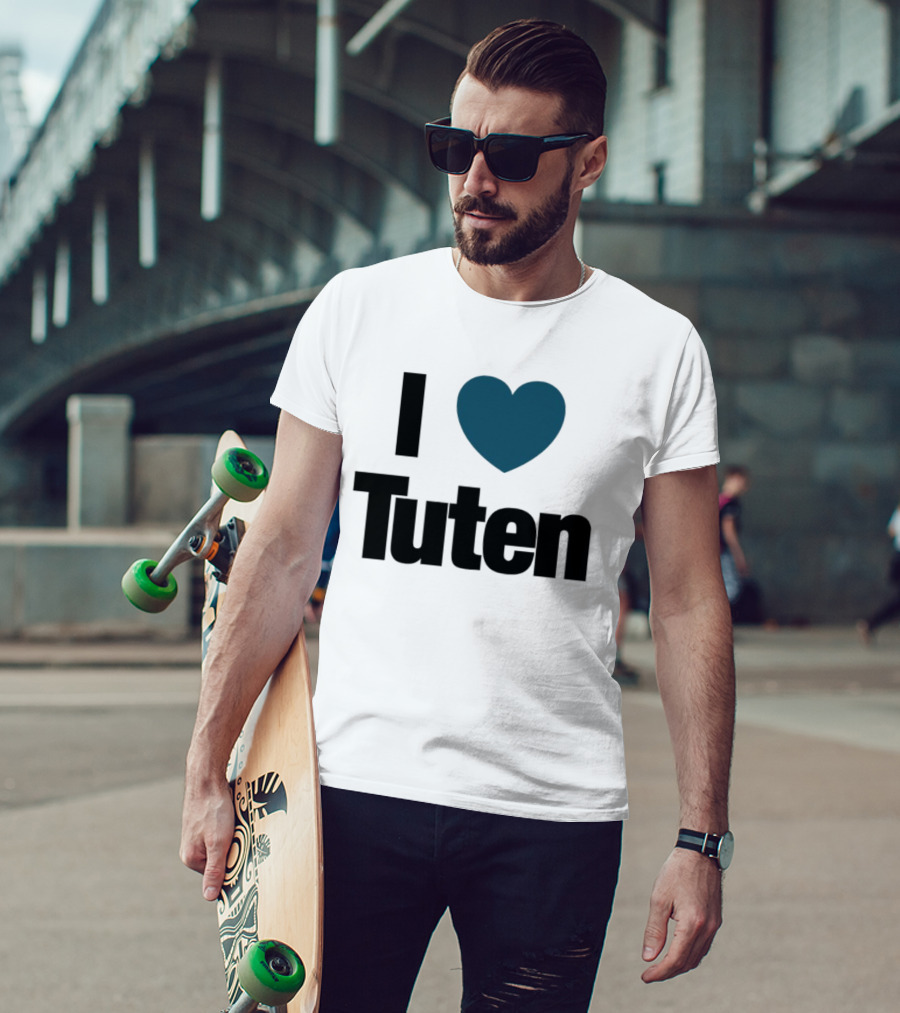 I Heart Bhayshul Tuten Jacksonville Jaguars Football Fan T-Shirt