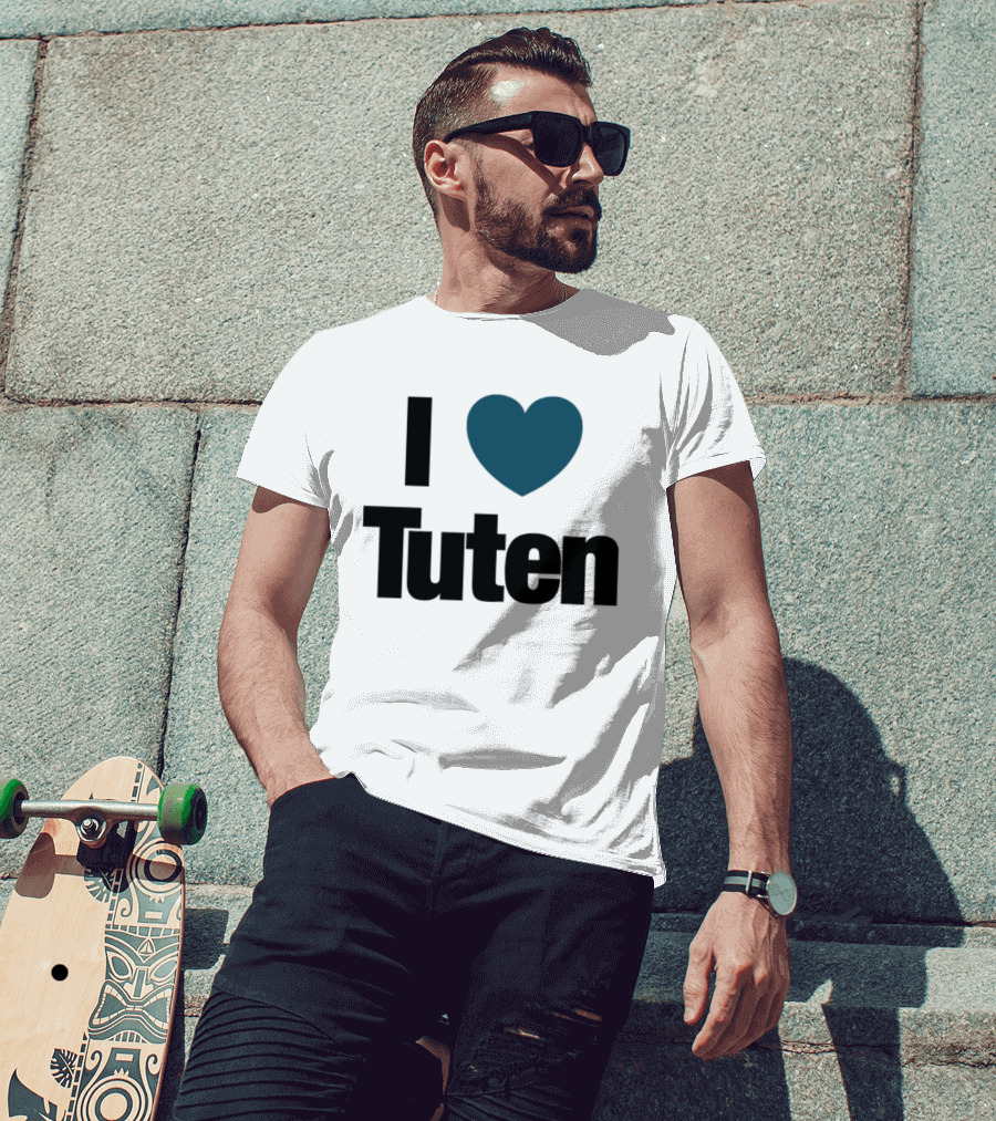 I Heart Bhayshul Tuten Jacksonville Jaguars Football Fan T-Shirt