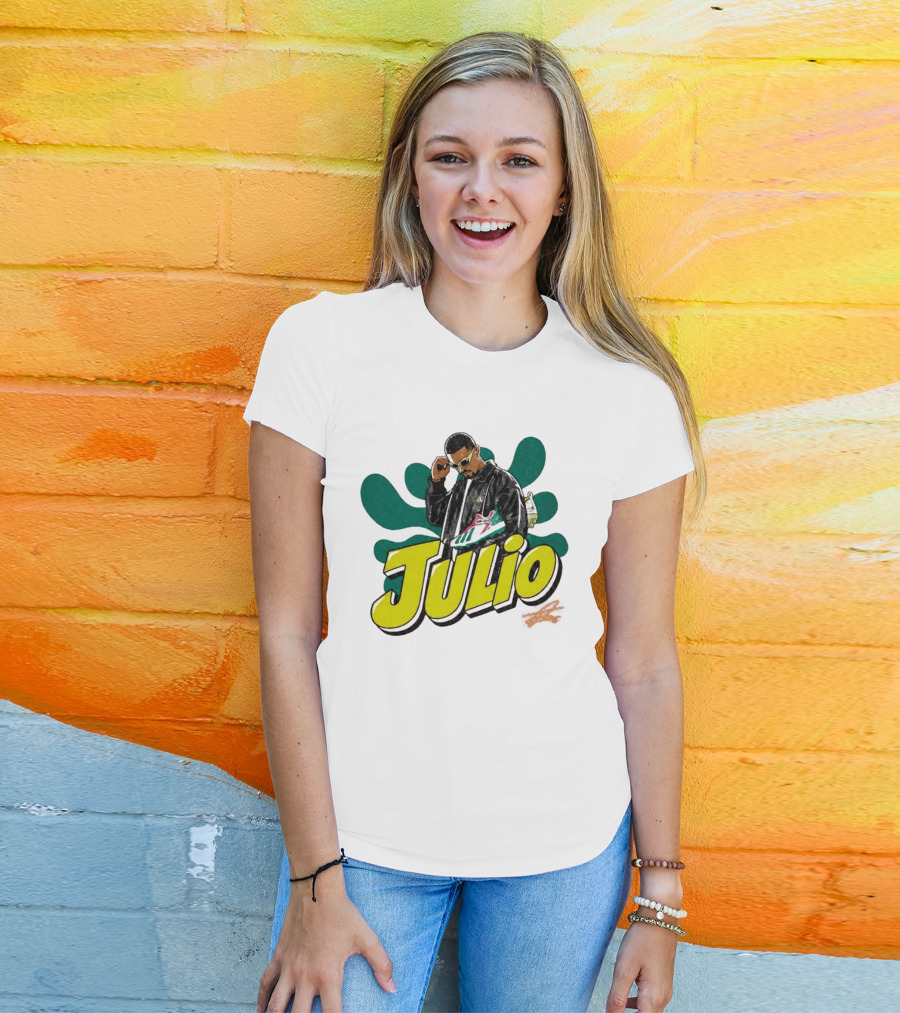 Julio Sneaker Style Hispanic Heritage Mariners T-Shirt