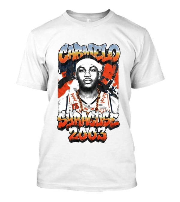 Carmelo Syracuse 2003 Basketball T-Shirt