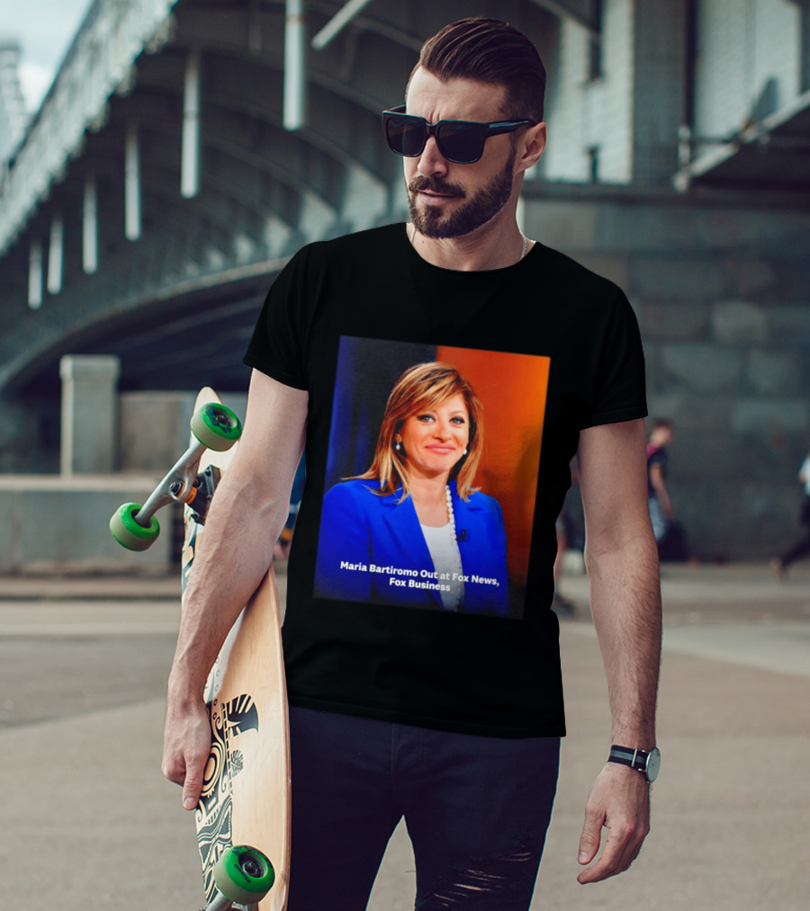 Maria Bartiromo Departure Fox Business News Media T-Shirt