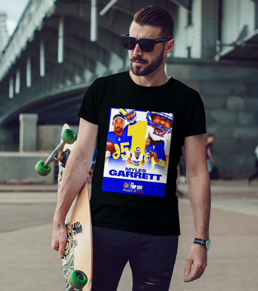 Myles Garrett Rams NFL Top 100 Players 2026 T-Shirt
