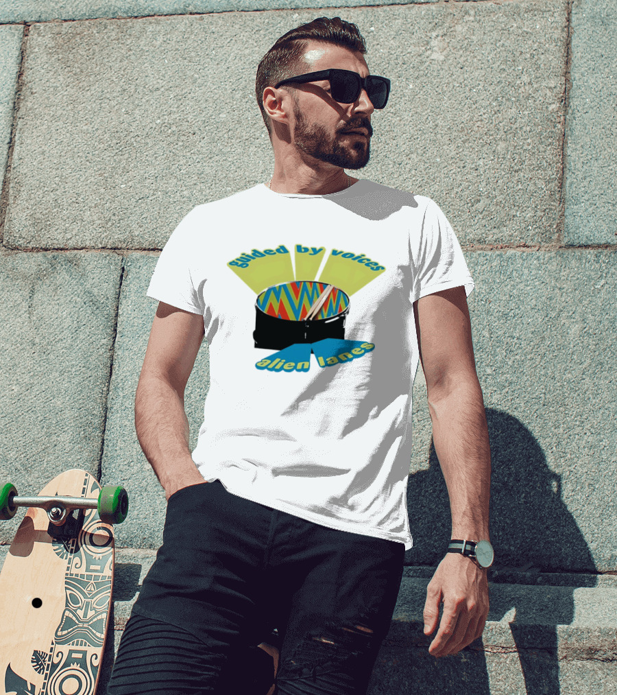 Guided By Voices Alien Lanes Drum Art TomTom T-Shirt