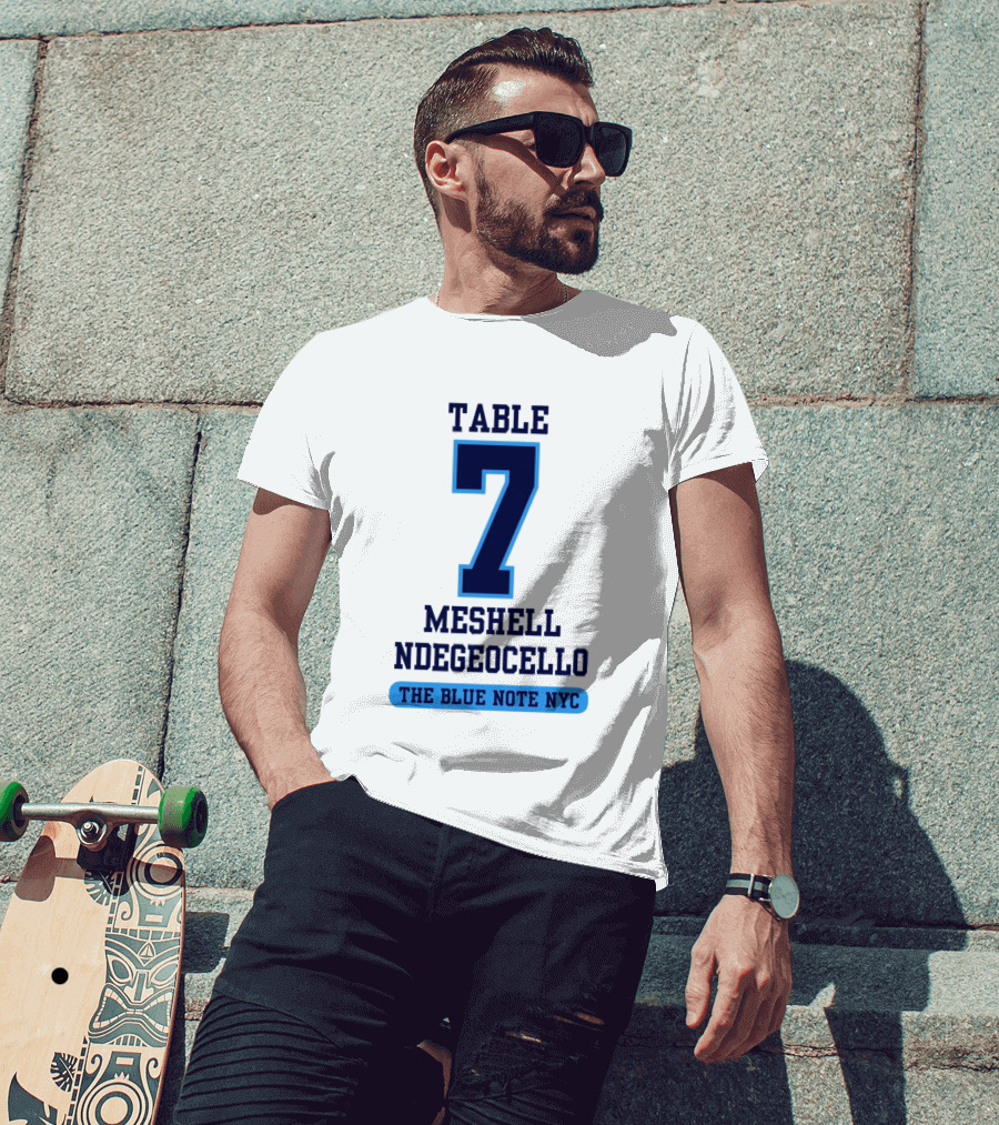 Table 7 Meshell Ndegeocello The Blue Note NYC T-Shirt