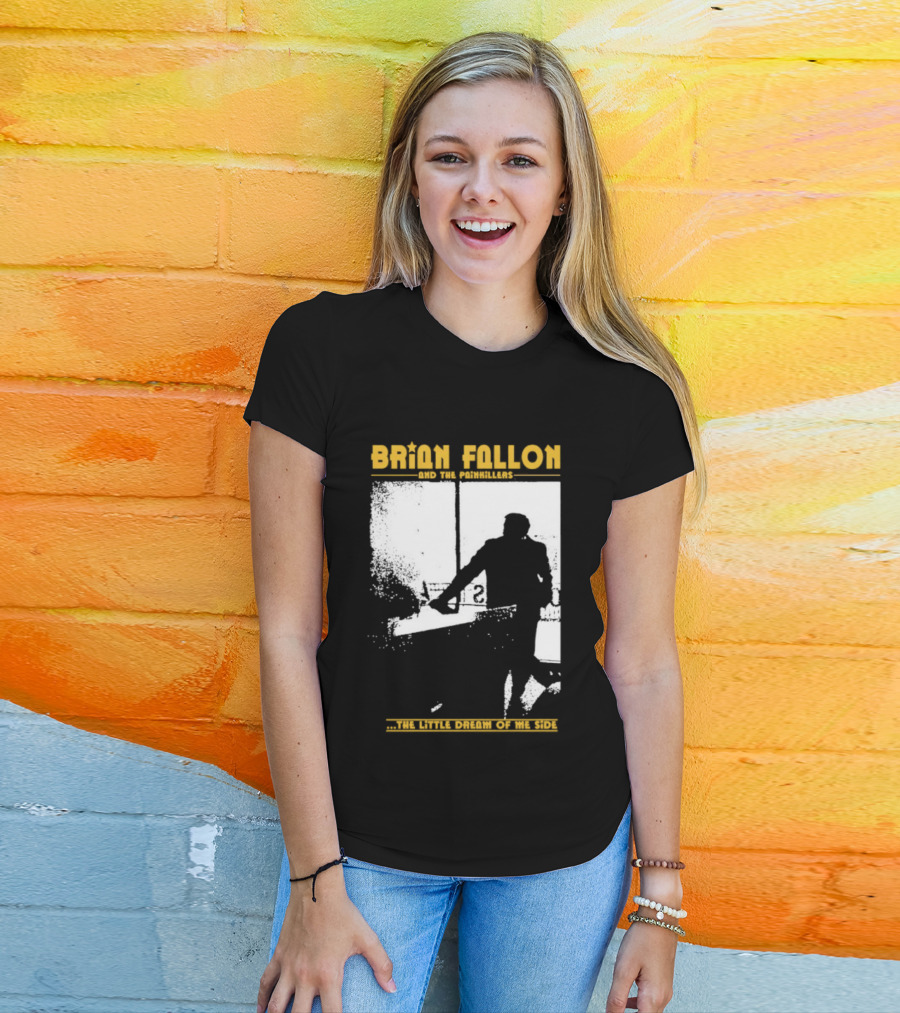 Brian Fallon Painkillers Paving My Way Dream Of Me Side T-Shirt