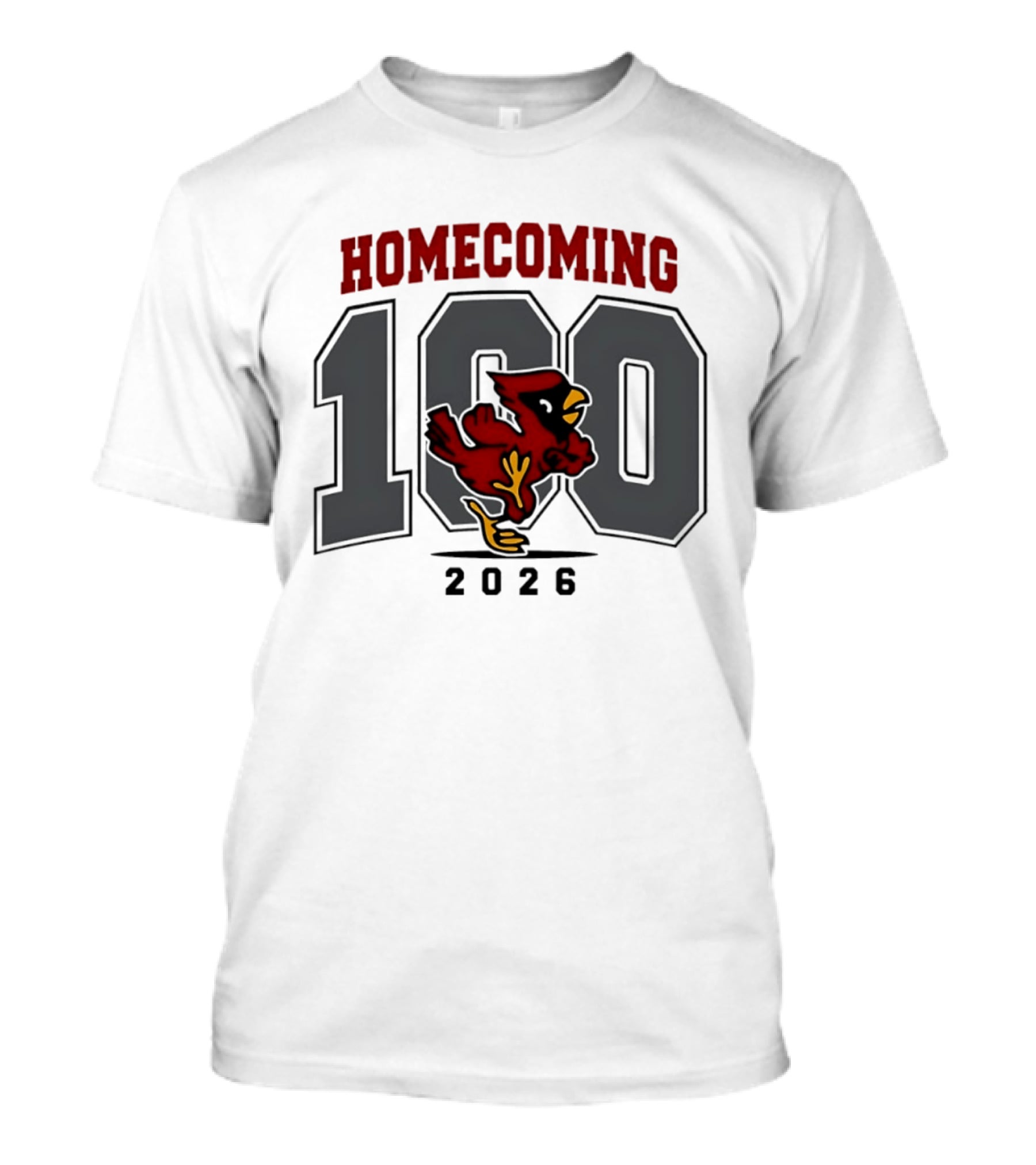 Ball State Cardinals Homecoming 100 2026 T-Shirt