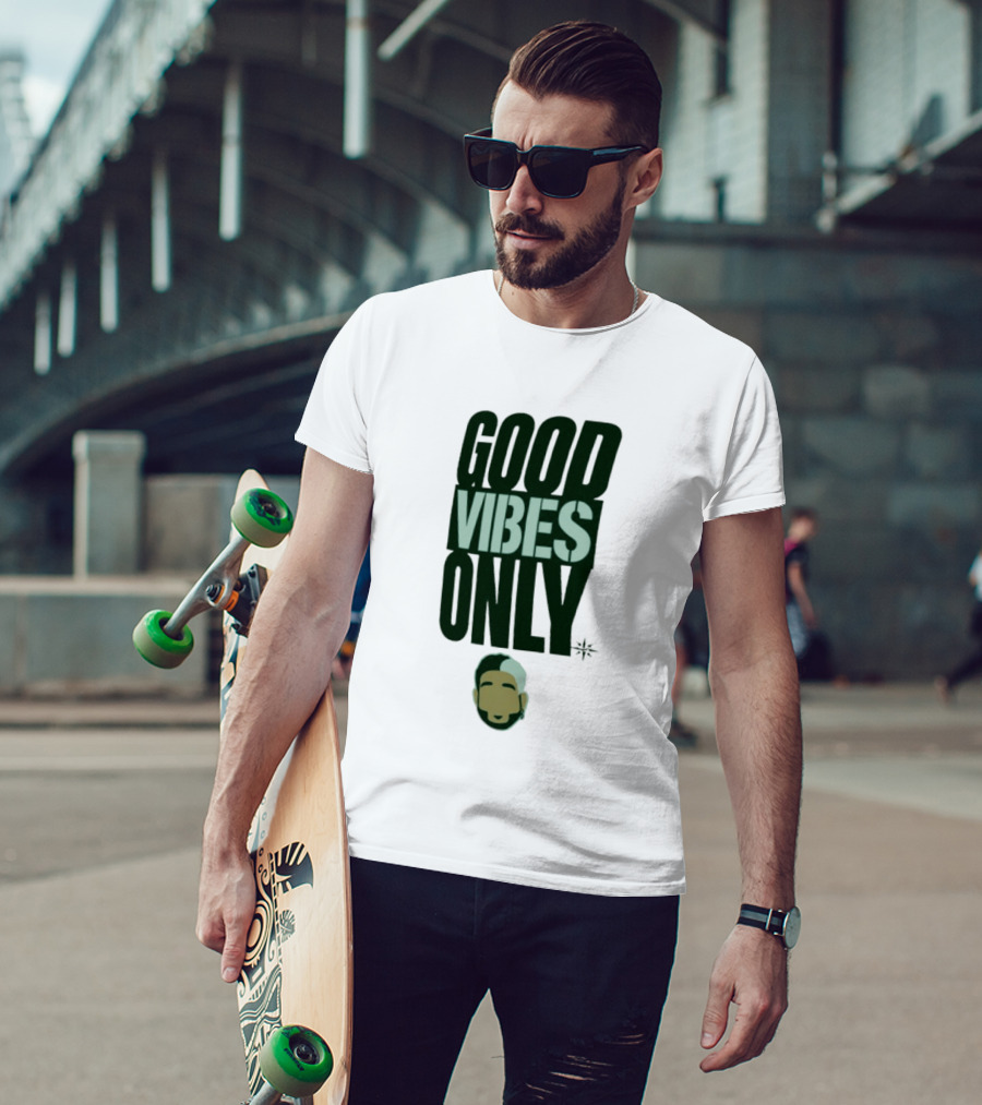 Good Vibes Only Eugenio Suárez Mariners Baseball MLB T-Shirt