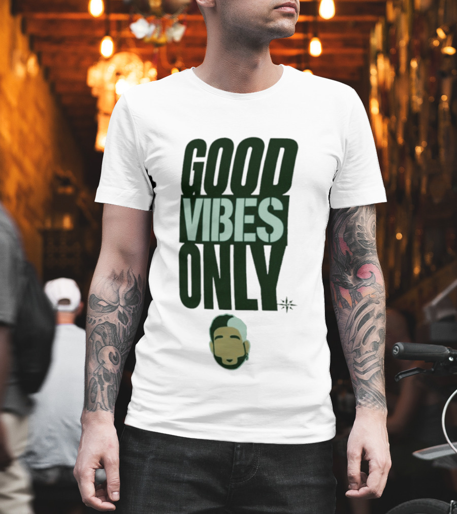 Good Vibes Only Eugenio Suárez Mariners Baseball MLB T-Shirt