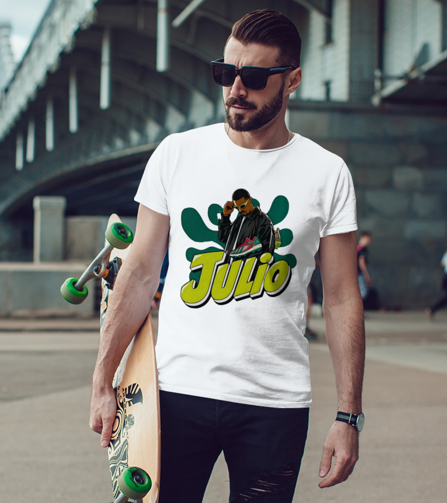 Seattle Mariners Julio Rodriguez Sneaker T-Shirt