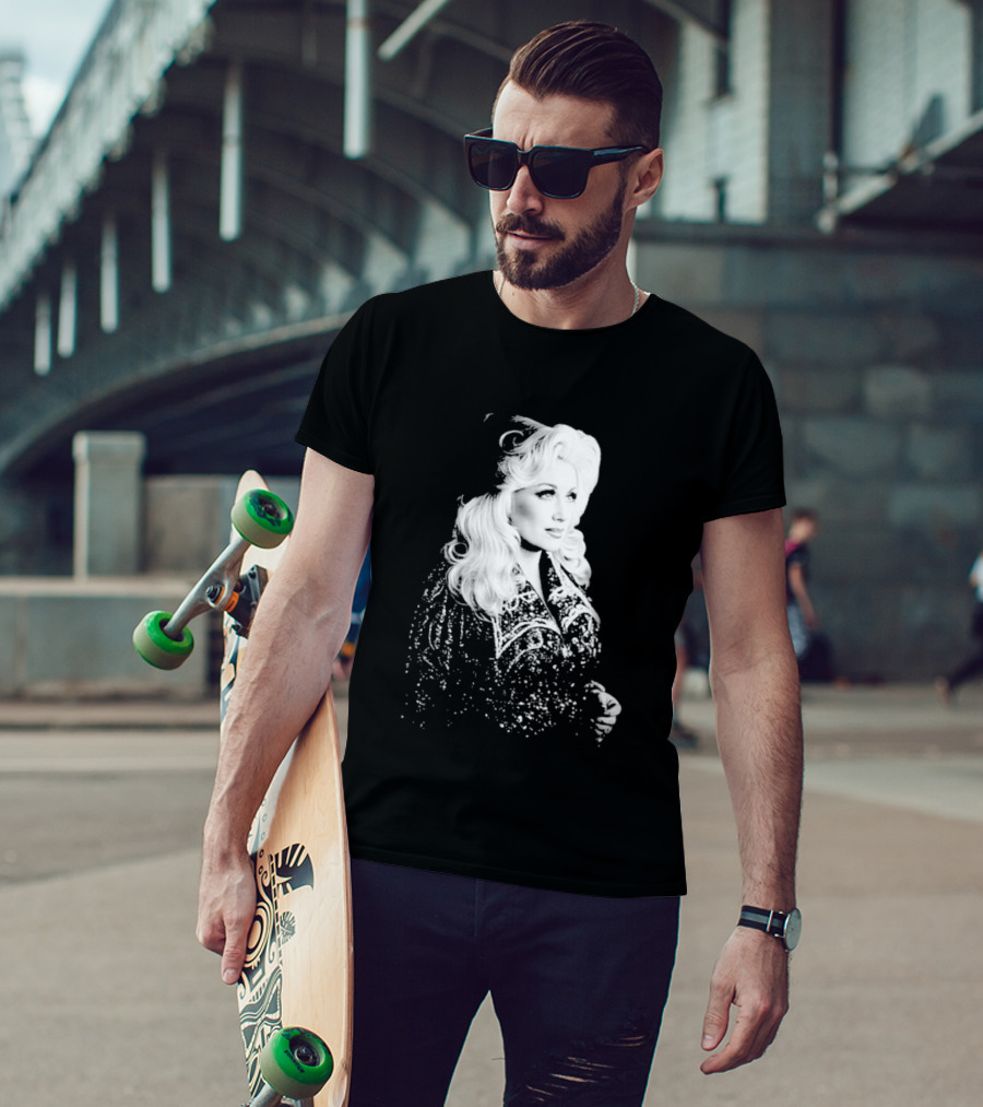 Glamorous Dolly Parton Vintage Style Image T-Shirt