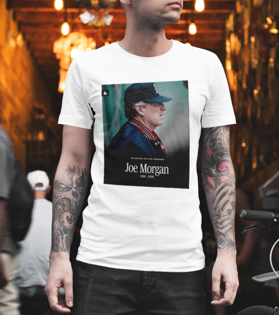 Boston Red Sox Honor Joe Morgan 1930 2026 MLB Memoriam T-Shirt