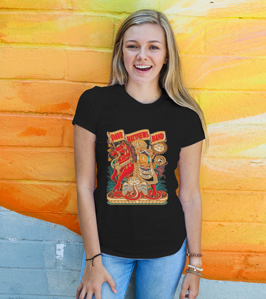 Dave Matthews Band The Gorge Amphitheatre George WA September 6th 2026 T-Shirt