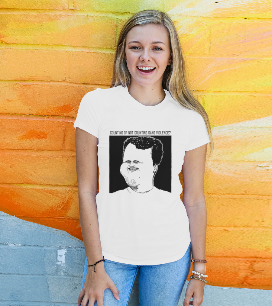 Charlie Kirk Counting Or Not Counting Gang Violence T-Shirt