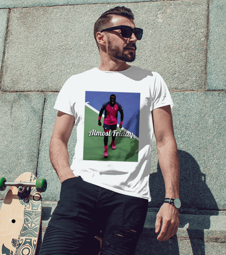 Frances Tiafoe Big FOE Almost Friday Tennis T-Shirt