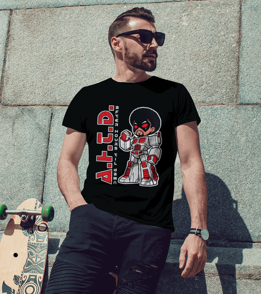 The Weeknd A.F.T.D. After Hours Til Dawn 2026 Asia Tour Tokyo Japan Gundam Pop Up T-Shirt