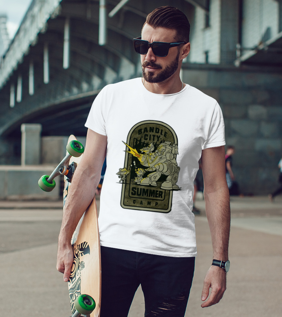 Bandle City Summer Camp League Of Legends Character Battle Scene T-Shirt