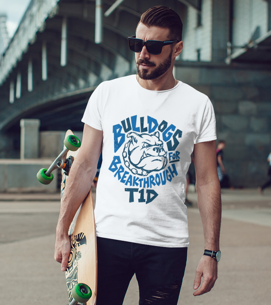 Bulldogs For Breakthrough T1D T-Shirt