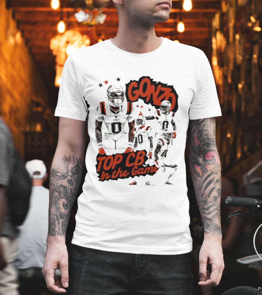 Gonzo Top CB In The Game New England Patriots T-Shirt