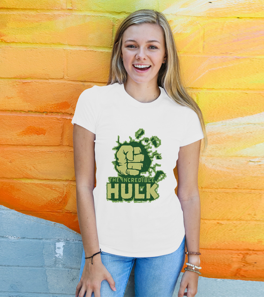 The Incredible Hulk Fist Smash Tunicart T-Shirt
