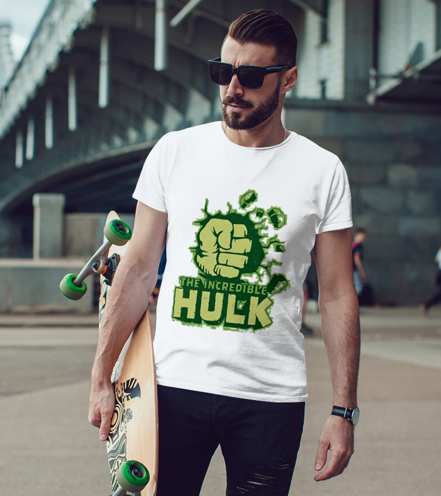 The Incredible Hulk Fist Smash Tunicart T-Shirt