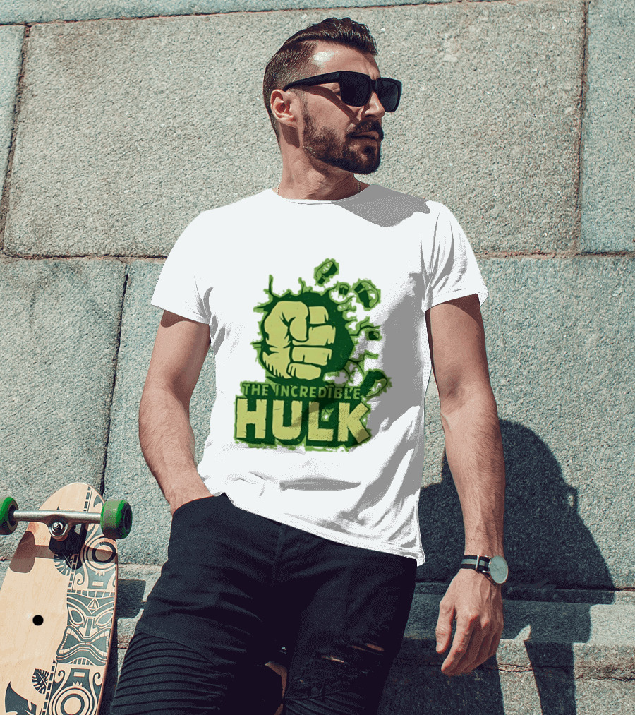 The Incredible Hulk Fist Smash Tunicart T-Shirt