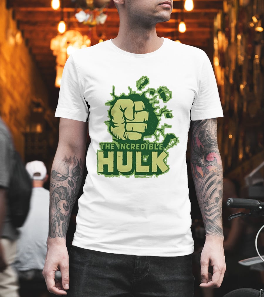 The Incredible Hulk Fist Smash Tunicart T-Shirt