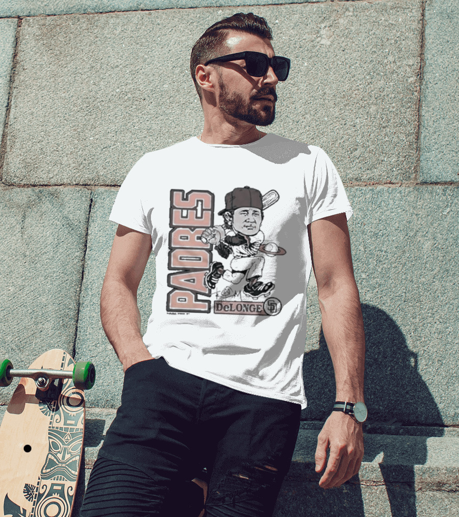 Tts Padres Homage Tom All Star Delonge Baseball Fan T-Shirt