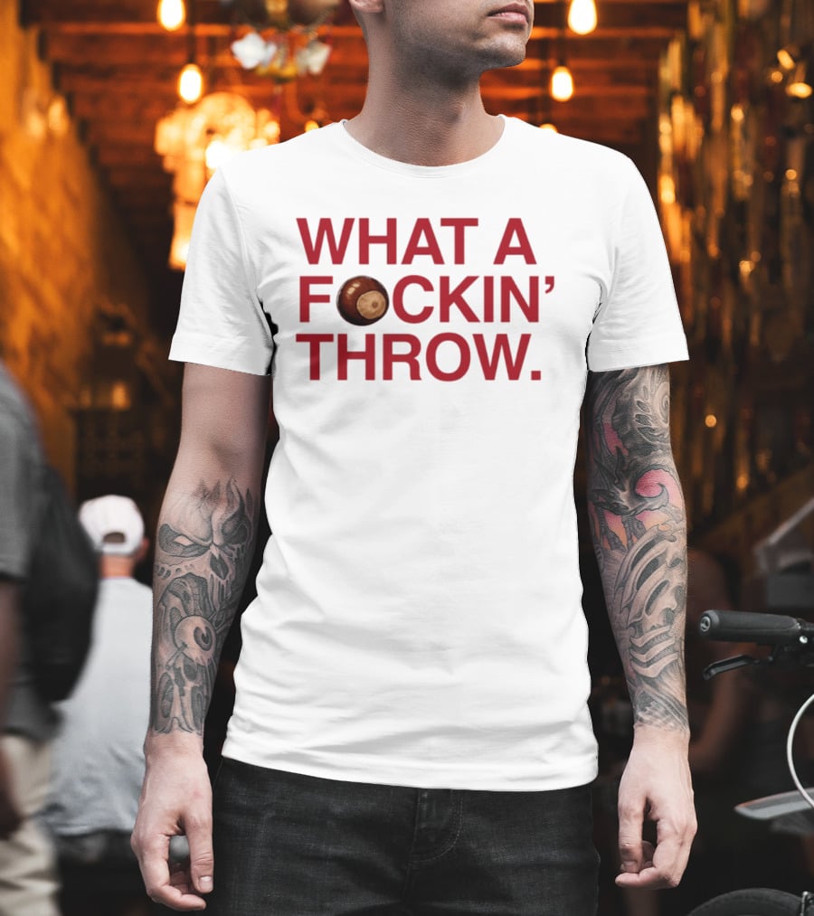 What A Fuckin Throw Elly De La Cruz Baseball T-Shirt