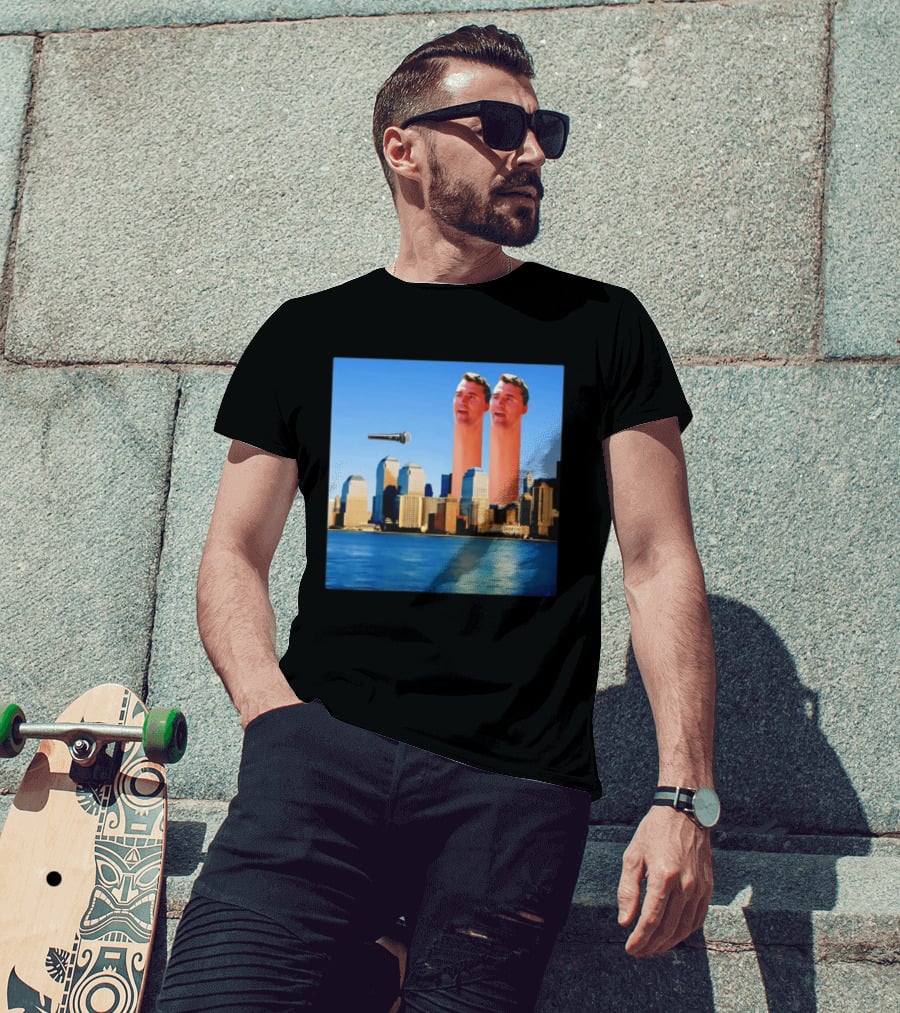 Charlie Kirk These Colors Don't Cum 9/11 Meme Turning Point USA Event T-Shirt