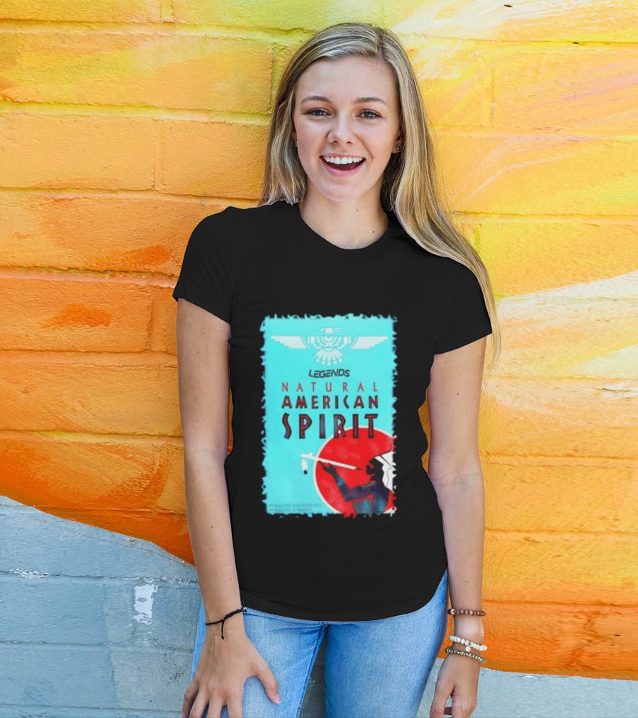 Legends Natural American Spirit Tobacco And Water Ingredients T-Shirt