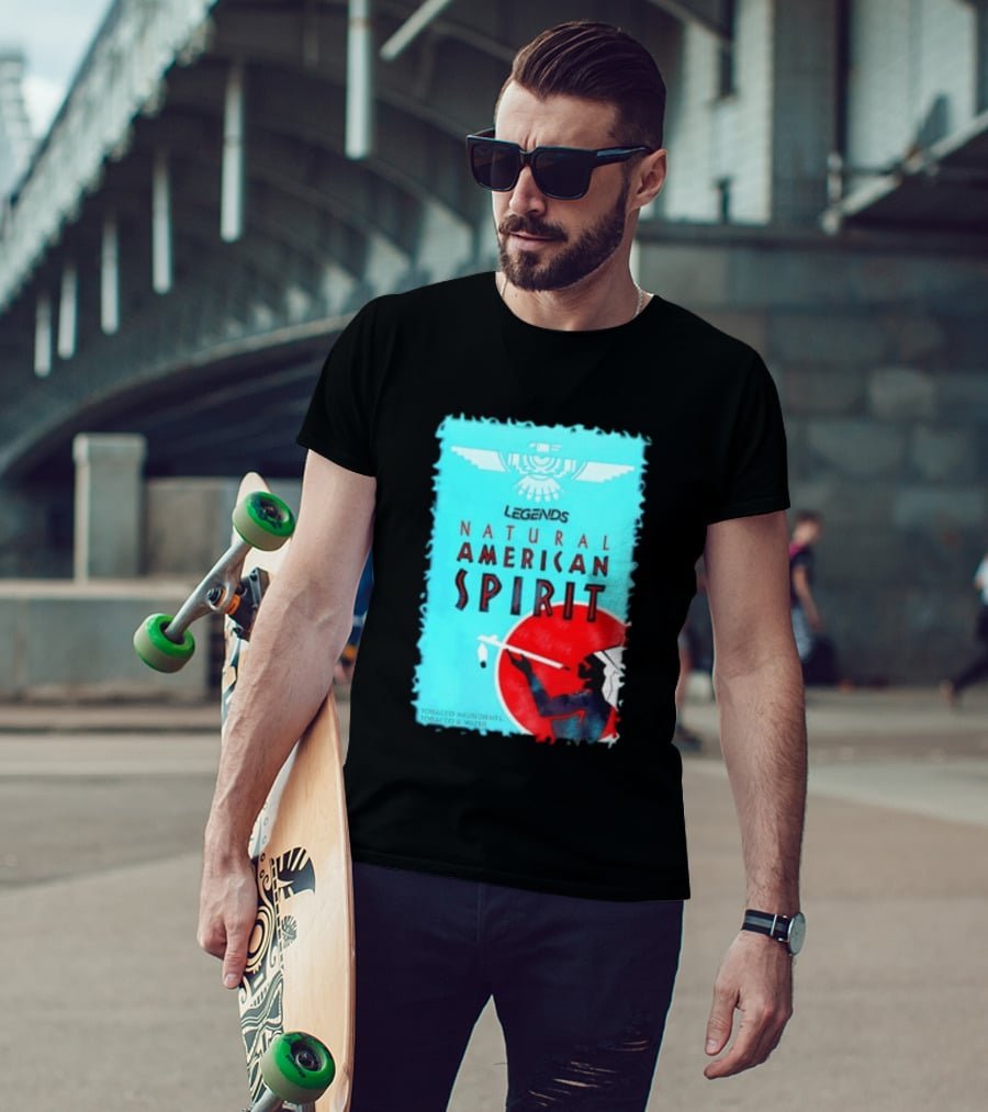 Legends Natural American Spirit Tobacco And Water Ingredients T-Shirt