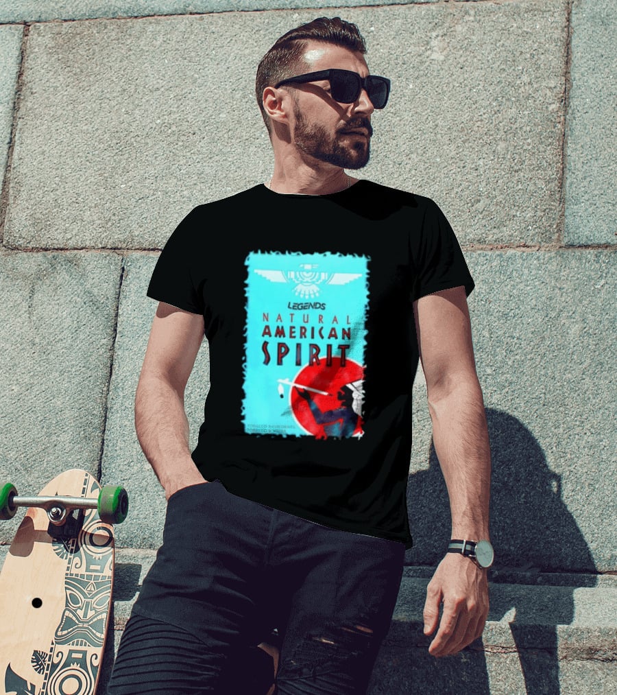 Legends Natural American Spirit Tobacco And Water Ingredients T-Shirt