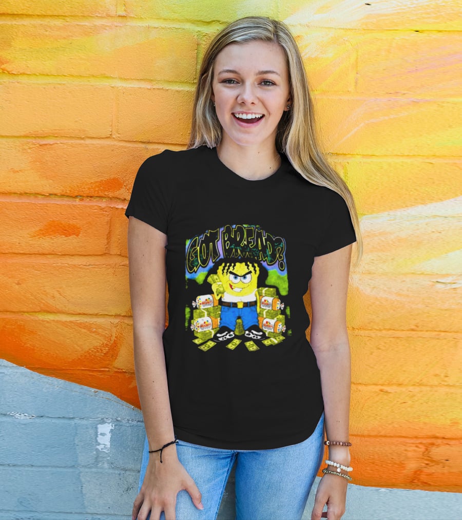 Wakko Exotics Store Whiteloaf Got Bread Black Character With Money Loaves T-Shirt
