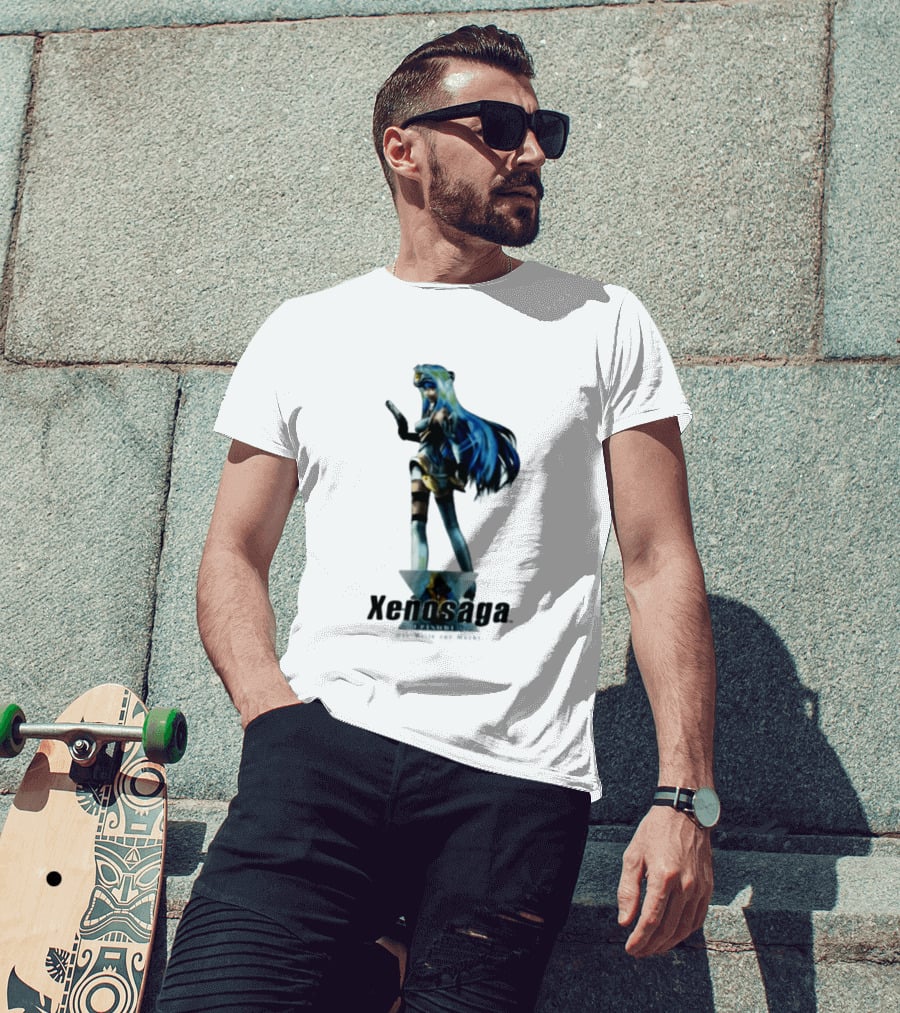 Xenosaga Episode I Der Wille Zur Macht Anime Character Figure T-Shirt
