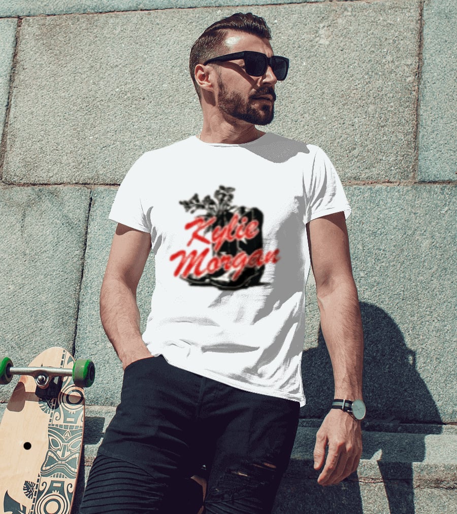 Kylie Morgan 1 800 Dump Him Boots Roses T-Shirt