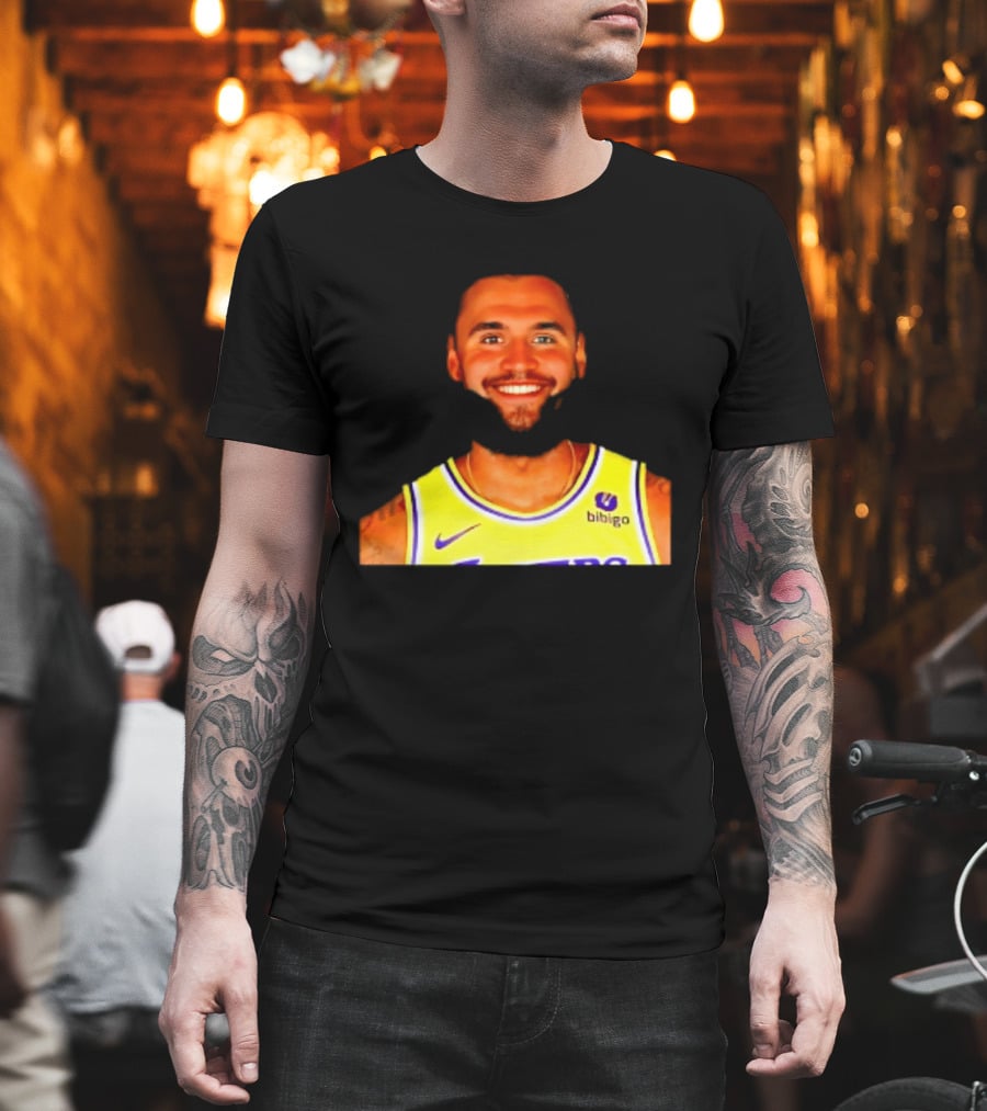 Charlie Kirk And LeBron James Los Angeles Lakers Basketball Meme T-Shirt