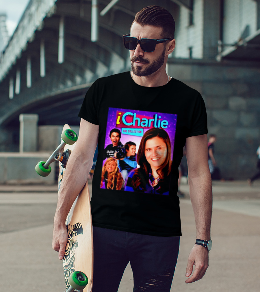 ICharlie The Collection ICarly Nickelodeon Meme TV Show Cast T-Shirt