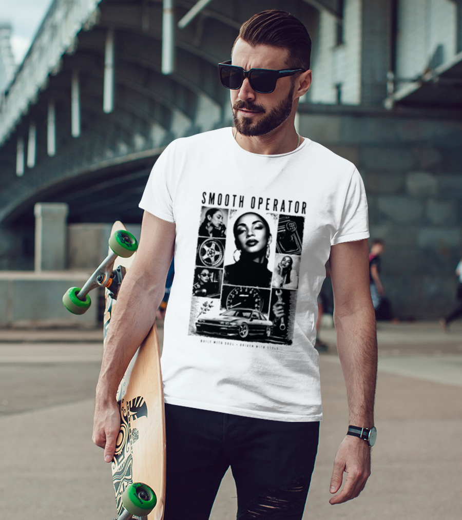 Smooth Operator Built With Soul Driven With Style Vintage Car Icon Retro Look T-Shirt