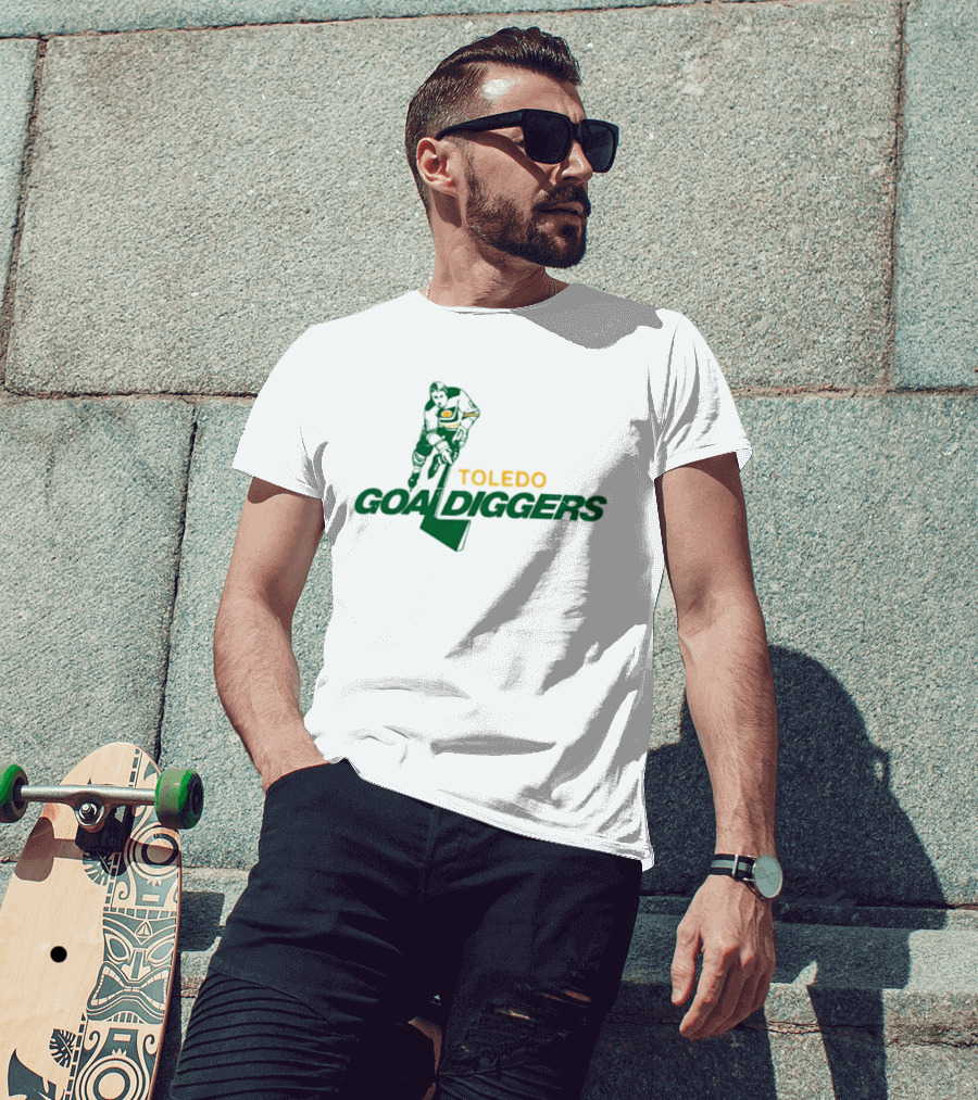 Toledo Goal Diggers IHL Hockey Team T-Shirt