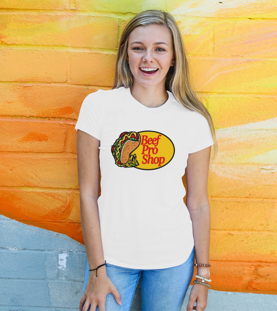 Beef Pro Shop Taco Patch T-Shirt