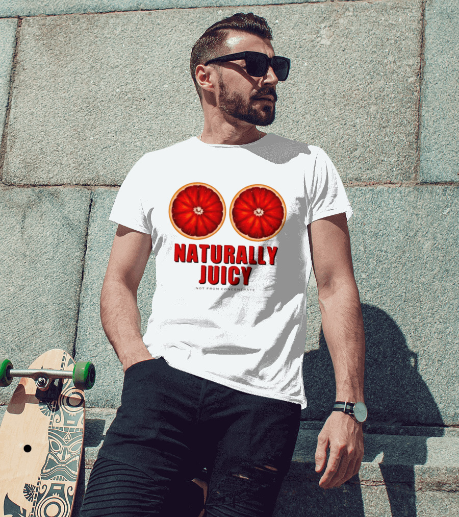 Naturally Juicy Not From Concentrate Blood Orange Slices T-Shirt