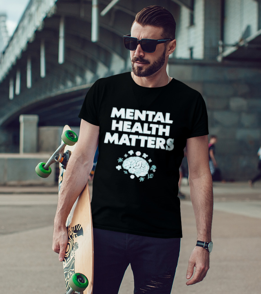 Mariners Mental Health Matters 2026 Awareness T-Shirt