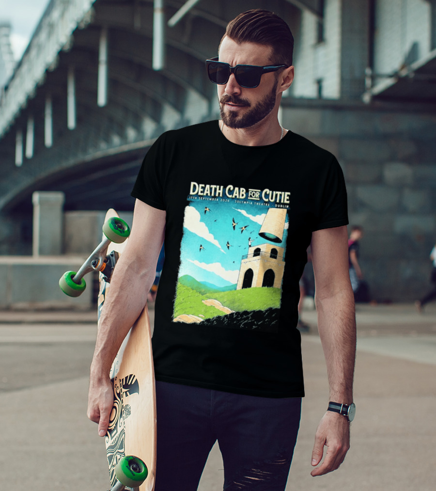Death Cab For Cutie Olympia Theatre Dublin 17th September 2026 T-Shirt