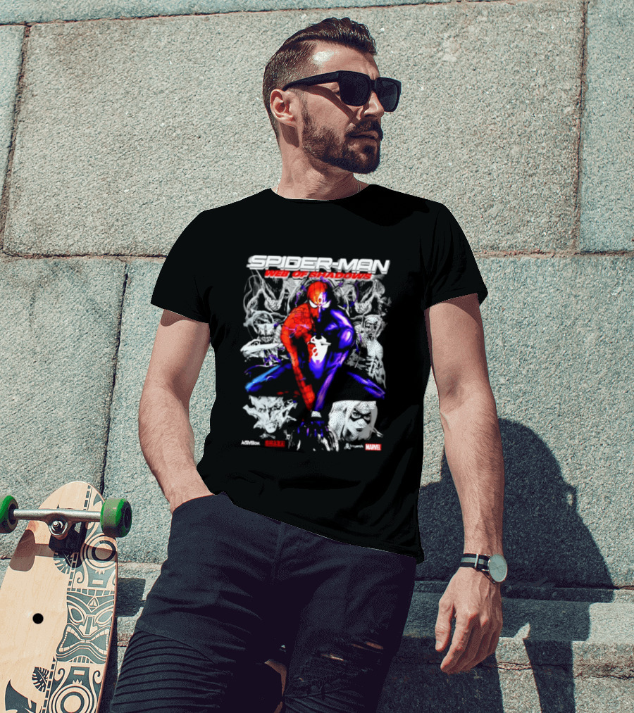 Spider Man Web Of Shadows Marvel Shaba Game T-Shirt